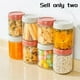 thumbnail image 3 of Oats Containers with Lids, Glass Jars with Airtight Lids, Wide Mouth Mason Salad Jars, Leak Proof Storage Containers, 3 of 5