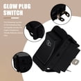 thumbnail image 4 of Black Glow Plug Switch for Bobcat Skid Steer F C Series 553 751 753 763 773 863, 4 of 7