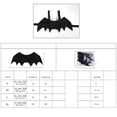 thumbnail image 2 of Dog Bat Costume - Halloween Pet Costume Bat Wings Cosplay Dog Costume Cat Costumes for Party(L,Purple), 2 of 3