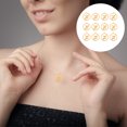 thumbnail image 4 of 50pcs Creative Round ECG Pattern Pendant for Bracelet Necklace DIY Craft Charms, 4 of 8