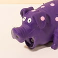 thumbnail image 5 of Squeaky Pig Dog Toy Pet Squeaky Toy Cartoon Pig Shape Dog Chew Toy, 5 of 5