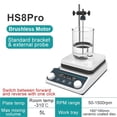thumbnail image 2 of Magnetic Stirrer With Heating Digital Display Thermostatic Stirrer Laboratory Hot Plate Magnetic Mixer 20L, 2 of 5