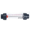 2024 LZS25 (D) ABS Plastic Tube Type Liquid Flowmeter High Accuracy