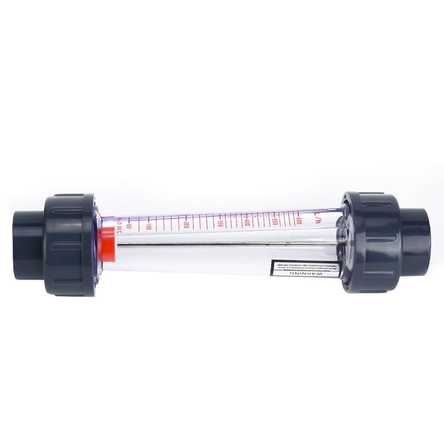 Medidor de caudal de líquido tipo tubo de plástico ABS LZS-25 (D) Instrumentos de medición de caudal de alta precisión de 60 a 600 l/h
