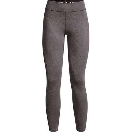 Under Armour Womens ColdGear Authentics Leggings Charcoal Light Heather 019/Black Medium