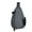 Blue grey, variant on Casual Sports Shoulder Bag Cross Body Riding Backpack,Mustard ash
