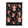 thumbnail image 3 of FUIALDOLG Toddler Wallet Christmas Reindeer Theme Slim Trifold Card Wallet for Sports, Polyester Compact Children's Wallet, 3 of 6