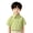 Green #46, variant on Boy's Summer Dress Shirt Classic Short Sleeve Button Down School Uniform Comfortable Breathable Casual T-Shirt with Chest Pocket, 110