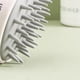 thumbnail image 3 of Peine masajeador de cabeza de cuero cabelludo de silicona, cepillo de SPA para lavado de cabello de mano (gris), 3 of 4