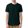 thumbnail image 3 of Hanes Mens ComfortSoft 4-Pack Crewneck T-Shirts, XL, Deep Forest, 3 of 7