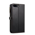 thumbnail image 5 of Feishell Crossbody Wallet Phone Case for Apple iPhone 7 Plus/8 Plus,with Hand Strap & Shoulder Strap,Luxury PU Leather Magnetic Clasp Multi Card Slots Flip Kickstand Phone Case,Black, 5 of 17