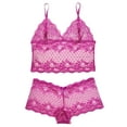 thumbnail image 4 of Angelina Lace Cami Top and Boxer Shorts Lingerie Set (2-Set), 4 of 4