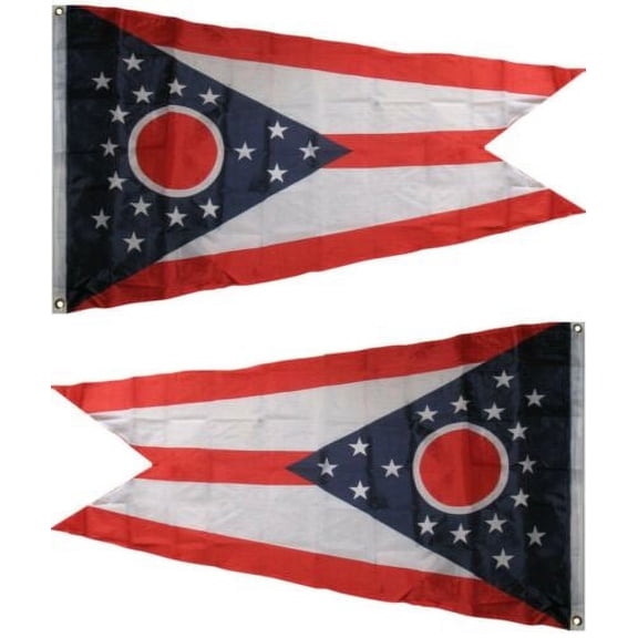 United States Coast Guard Racing Stripe 100D Woven Poly Nylon 2x3 2'x3' Flag