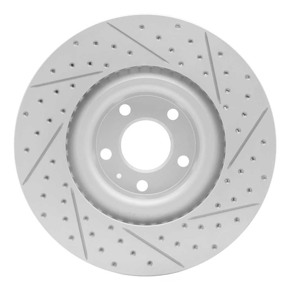 Dynamic Friction Company 830-73031L DFC Geoperformance Rotor - Drilled and Slotted