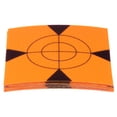 thumbnail image 1 of Unique Bargains 10 Packs Survey Reflector Target 80mm Self-adhesive Reflective Tape Survey Target Sheets for Total Stations, Orange, 1 of 6