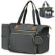 thumbnail image 1 of Bolsa Pañalera Grande Tonyeee, Impermeable, para Bebé, Bolsa de Hospital para Parto con Estuche para Chupete, Cambiador y Correa para Hombro, Gris Oscuro, 1 of 7