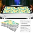thumbnail image 4 of Kdxio Pineapples1 Print Front Windshield Sun Shade,Folding Auto Sunshade for Car Truck SUV-Medium, 4 of 7
