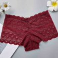 thumbnail image 2 of Women's Floral Lace Underwear Thong Panty Set, 2 of 2