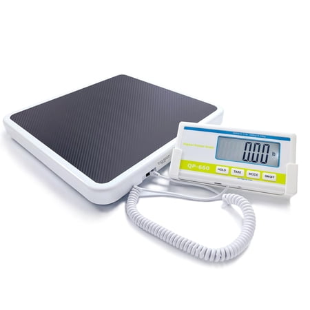 Physician Scale(660 lb) ,Medical Floor Scale for Body Weight,KG/LB/LB:OZ Three Units, 12.5" x 12.9" Platform, Heavy Duty Medical Grade Physician Scale in Home, Hospital and Weight Loss