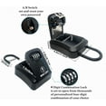 thumbnail image 3 of Key Safe Combination Lock Box 4-Digit Wall Mount Storage Safe Security Outdoor, 3 of 6