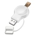 thumbnail image 1 of Cargador inalámbrico para Apple Watch XCF carga rápida magnética blanco, 1 of 4