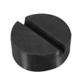 thumbnail image 1 of Car Rubber Disc Pad Car Vehicle Jacks Jack Pad Frame Protector Rail Floor Jack Guard Adapter Tool Jacking Lifting Disk,1 * Rubber Jacking Pad,Black, 1 of 5