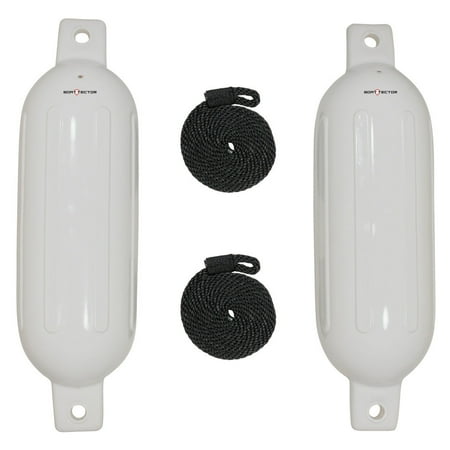 Extreme Max 3006.7201 BoatTector Inflatable Fender Value 2-Pack - 6.5