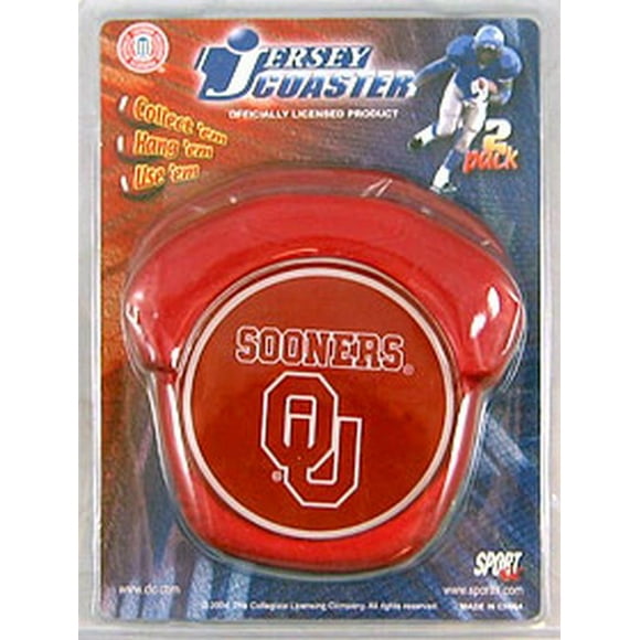 Oklahoma Sooners Jersey Coaster Set