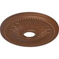 thumbnail image 3 of Ekena Millwork 18"OD x 3 3/4"ID x 1 1/2"P Bailey Ceiling Medallion (Fits Canopies up to 5 3/4"), Hand-Painted Polished Copper, 3 of 6