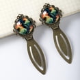 thumbnail image 3 of Sea slugs Stainless Steel Vintage Copper-Colored Lace Bookmarks - Set of 2, Book Accessories for Book Lovers, 3 of 5