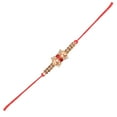 thumbnail image 3 of Efulgenz Combo of 6 Thread Dora Rakhi Set for Brother Bhaiya Bhabhi, 3 of 6