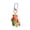 B#2247, variant on Small Keychain Pendant - Durable Alloy Construction, Cute Design, Multi-Use for Keys/Bags/Zippers, Lightweight Accessory (3.2x1.5cm)