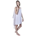 thumbnail image 3 of Metropolitan Womens Nightgown and Robe Set Matching Gown and Robe Sets - Rose Bouquet, 3X, 3 of 9