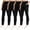 Black*4, variant on Girls Athletic Leggings with Pockets Yoga Workout Active Leggings Pants for Teen Girls 6-15T