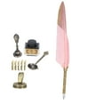 thumbnail image 1 of JUEGO DE PLUMAS, PLUMA DE PLUMÓN, REGALOS DE PLUMA DE PLUMAS DE PLUMAS, Caligrafía, Regalo de Oro, Cabeza de Oro, Pluma de Escritura Vintage De Escritura Vintage para la deicina de, 1 of 7