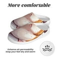 thumbnail image 6 of KLL Cartoon Guinea Pig Pattern Adult Unisex Cozy Slippers,Fuzzy Slip-on Slippers TPR Sole Slippers Comfort Plush Home Footwear for Indoor & Outdoor-11, 6 of 7