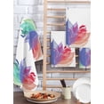 thumbnail image 2 of Purple Leaves Kitchen Dish Towels for Drying Dishes Set of 4, Spring Summer Botanical Farmhouse Modern Waffle Weave Microfiber Hand Tea Bathroom Towels Quick Dry & Absorbent Towel 15.7x23.6, 2 of 7