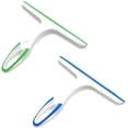 thumbnail image 1 of Escobilla de goma para ducha ZHCH 2 piezas para baño y espejo de vidrio plástico, 1 of 5