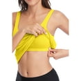 thumbnail image 3 of Sociala Women's Shelf Bra Tank Top Adjustable Wide Strap Cotton Camisole Casual Wear, 3 of 7