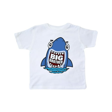 

Inktastic Big Brother Shark Gift Toddler Boy Girl T-Shirt