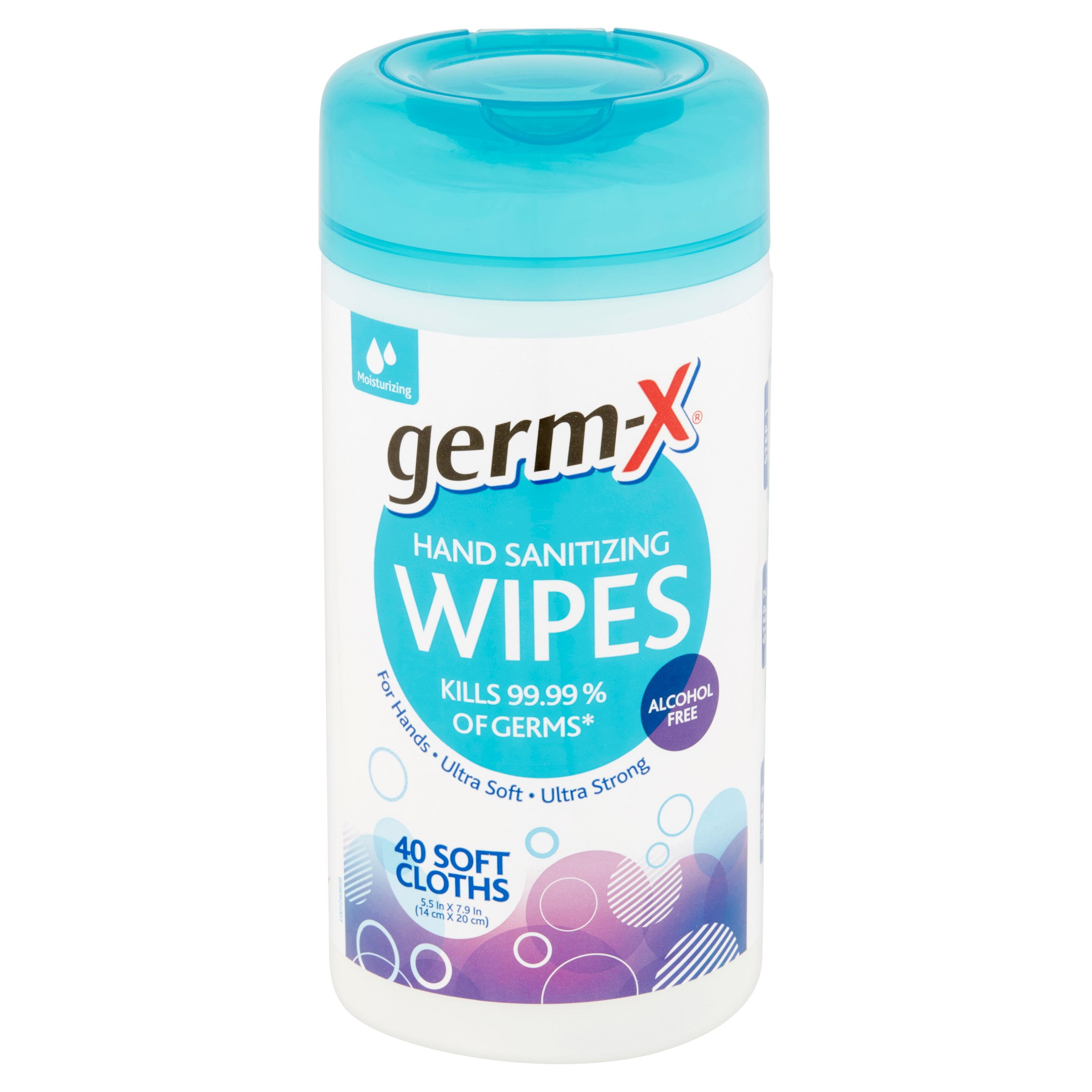 GermX Alcohol Free Antibacterial Soft Wipes, 40 sheets eBay
