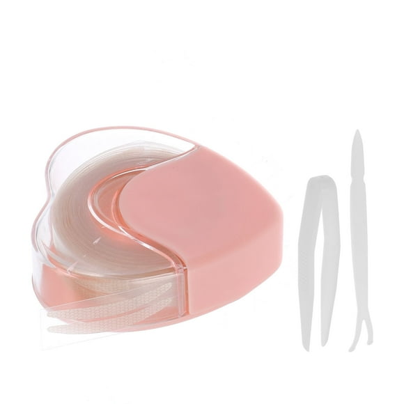 Unique Bargains 1 Set Waterproof Lace Eyelid Tape for Dating Shopping Skin Color Synthetic Fiber