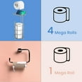 thumbnail image 2 of Soporte para papel higiénico TreeLen, papel de baño cromado, 2 of 7