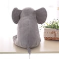 thumbnail image 4 of Elefante de peluche suave para bebé, muñeco tranquilizador, juguete para bebé, juguetes tranquilizadores, almohada de elefante, juguetes de peluche, 4 of 5