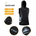 thumbnail image 4 of Noric Men's Sleeveless Hooded Athletic Tank Top Print Workout Shirt with Pocket, Casual Sport Muscle Tee for Gym Runing, 4 of 9