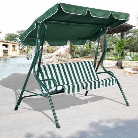 66*45inch Outdoor Swing Chair Top Cover Canopy Replacement For Porch