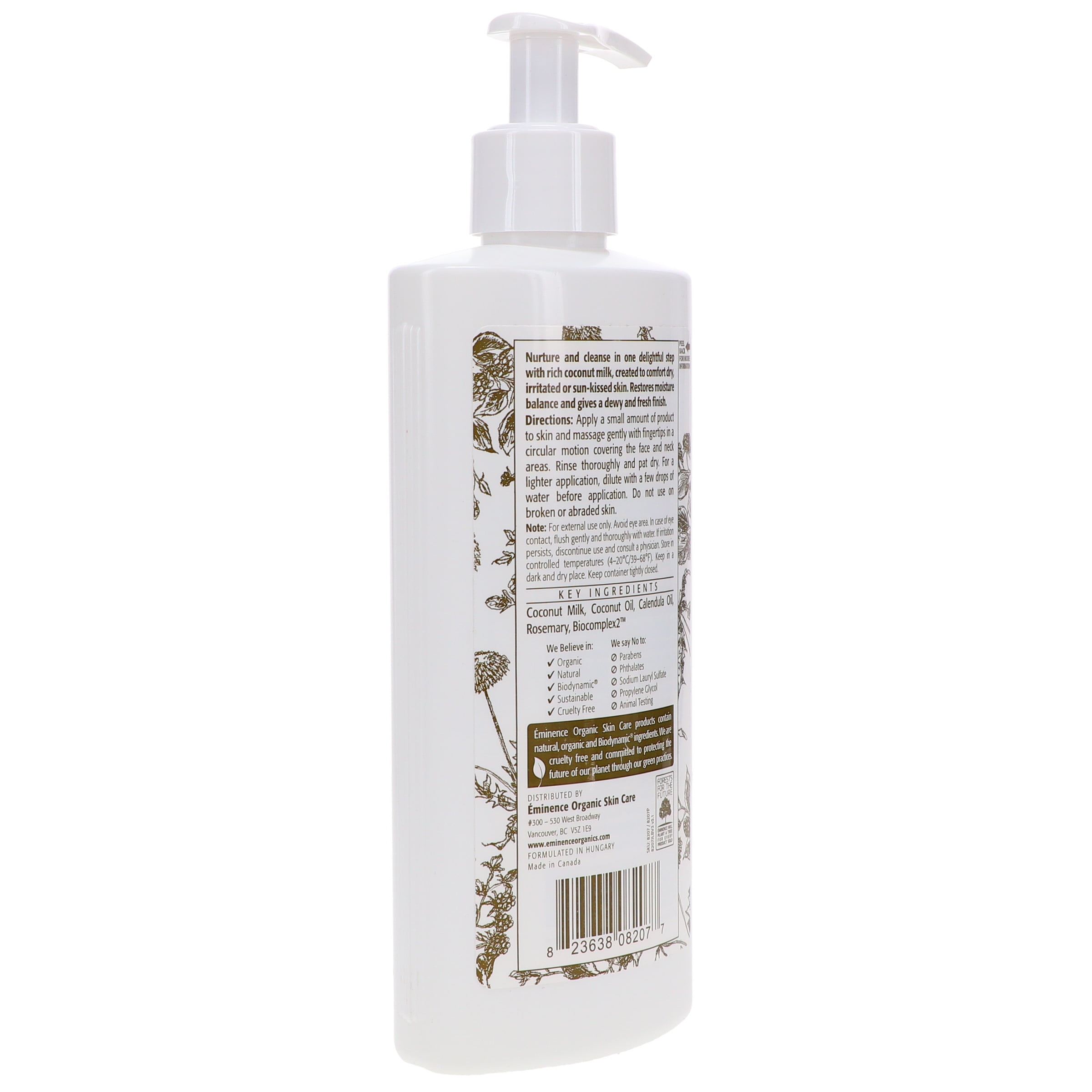 Eminence Coconut Milk Cleanser 8.4 oz