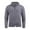 Dark Gray, variant on qelini Zip up Cardigan for Men Collared Knitted Sweaters Solid Long Sleeve Tops Dressy Casual Outerwear