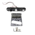 thumbnail image 1 of 6 String Roller Saddle Guitar Prewired Control Plate and Bridge Plate TL Electric Guitar Replacement Parts Silver, 1 of 9