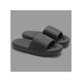 thumbnail image 3 of Gomelly Unisex Shoes Slip On Slides Open Toe House Slippers Non-slip Bedroom Indoor Outdoor Black 9.5-10, 3 of 6